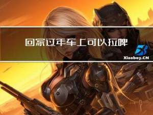 回家过年车上可以拉啤酒吗