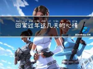 回家过年这几天的心情