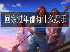 回家过年都有什么娱乐活动