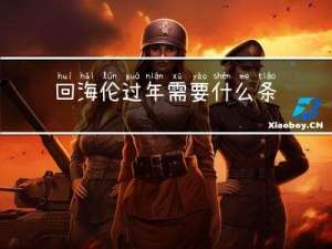 回海伦过年需要什么条件