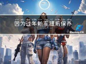 因为过年新车提前保养好吗
