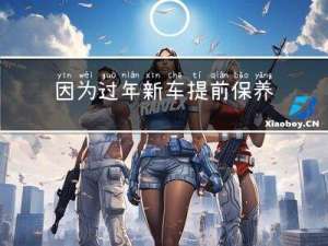 因为过年新车提前保养好吗