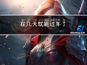 在几天就能过年了