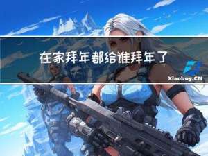 在家拜年都给谁拜年了