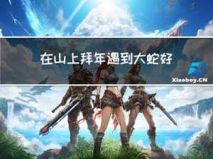 在山上拜年遇到大蛇好吗