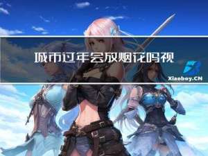 城市过年会放烟花吗视频