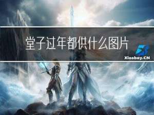 堂子过年都供什么图片