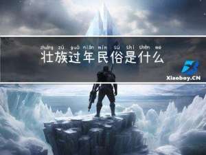 壮族过年民俗是什么