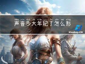 声音多大年纪了怎么形容