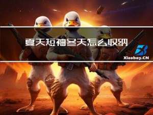夏天短袖冬天怎么收纳