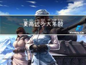 夏高远多大年龄