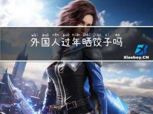 外国人过年晒饺子吗