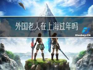 外国老人在上海过年吗