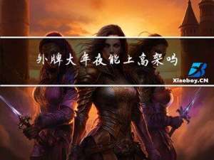 外牌大年夜能上高架吗