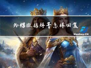 外甥微信拜年怎样回复她
