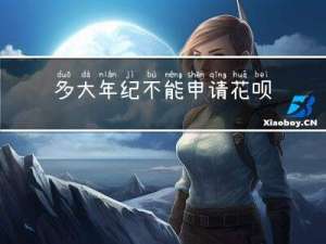 多大年纪不能申请花呗收款