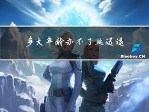多大年龄办不了延迟退休