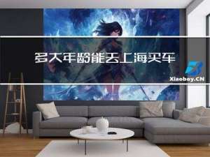 多大年龄能去上海买车上牌