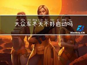 大众车冬天不好启动吗