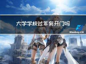 大学学校过年有开门吗吗