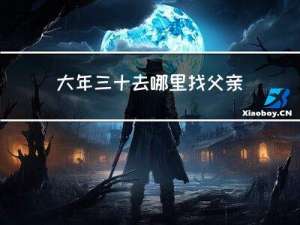 大年三十去哪里找父亲要钱