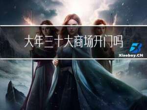 大年三十大商场开门吗