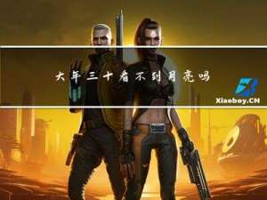 大年三十看不到月亮吗吗