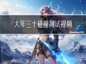 大年三十碰撞测试视频教程