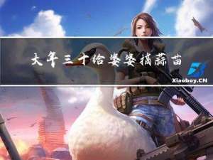 大年三十给婆婆摘蒜苗好吗