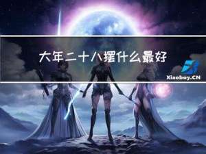 大年二十八摆什么最好