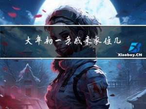 大年初一亲戚来家住几天