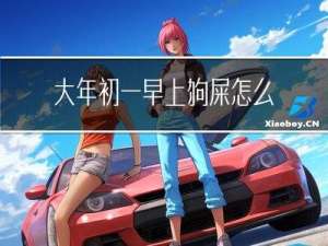 大年初一早上狗屎怎么处理