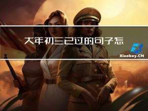 大年初三已过的句子怎么写