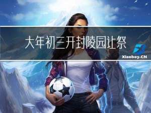 大年初三开封陵园让祭奠吗