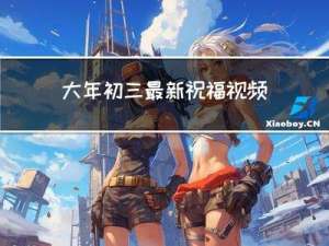 大年初三最新祝福视频短片