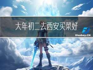 大年初二去西安买菜好吗