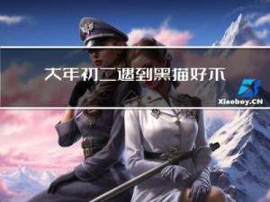 大年初二遇到黑猫好不好