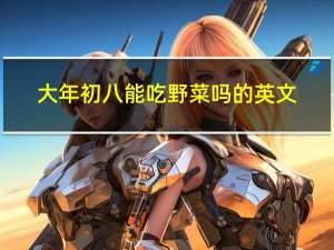 大年初八能吃野菜吗的英文