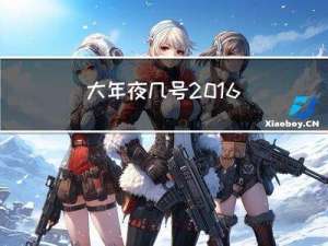 大年夜几号2016