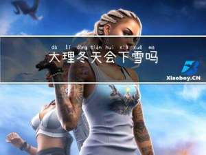 大理冬天会下雪吗