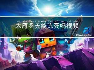 大雁冬天能冻死吗视频