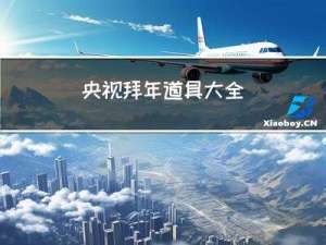 央视拜年道具大全