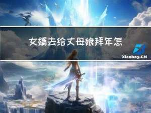 女婿去给丈母娘拜年怎么说