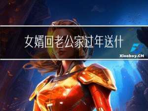 女婿回老公家过年送什么