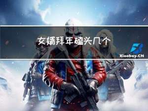 女婿拜年磕头几个