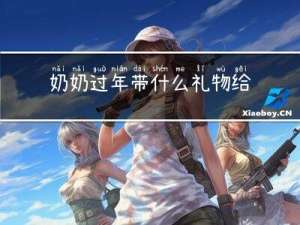 奶奶过年带什么礼物给孙女