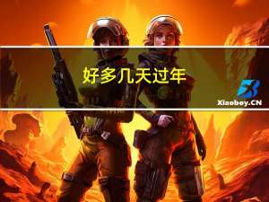 好多几天过年