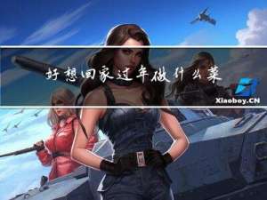 好想回家过年做什么菜