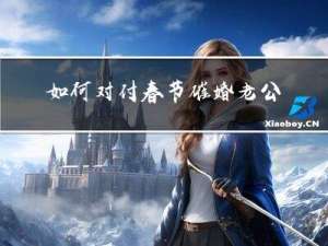 如何对付春节催婚老公