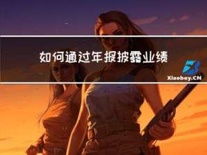 如何通过年报披露业绩数据